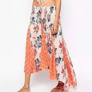 Free People High Low Maxi Skirt